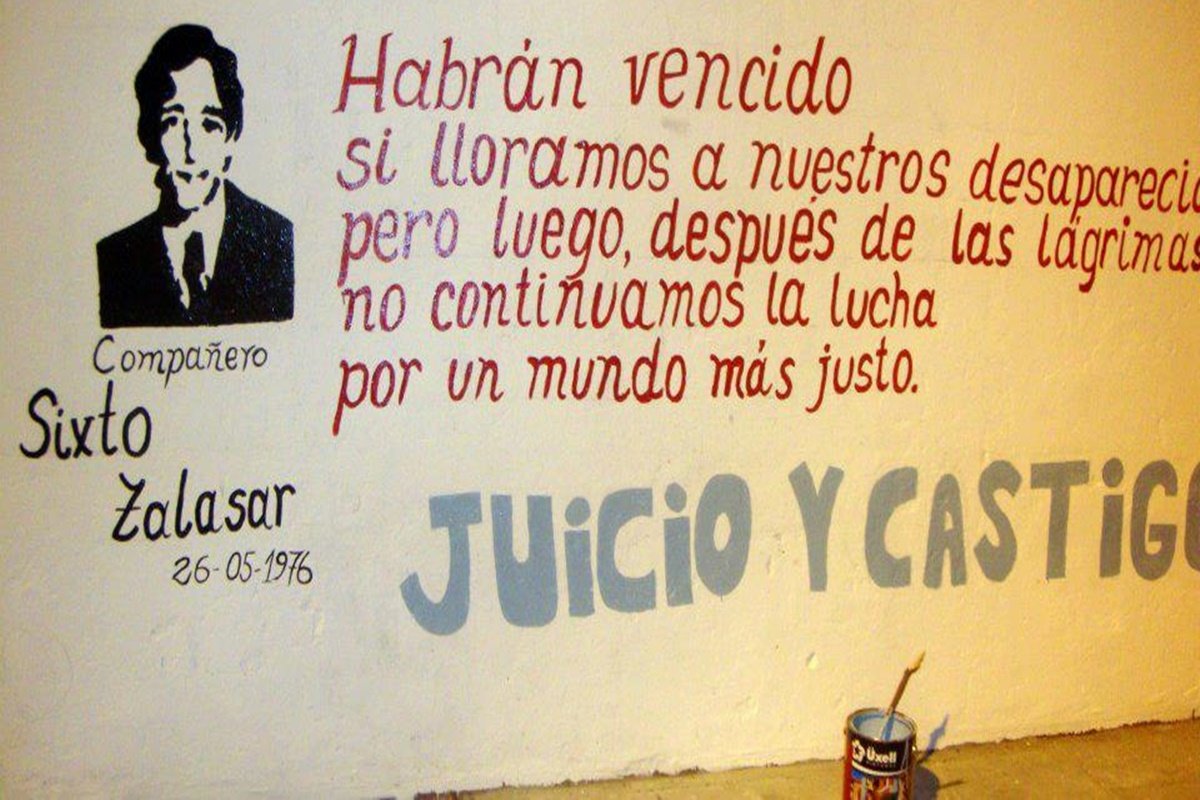 Salazar fue secuestrado el 26 de mayo de 1976