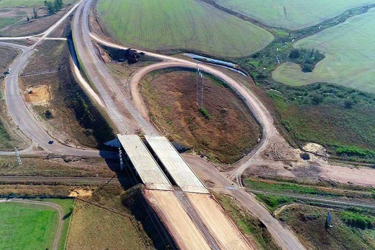 El tramo en San Salvador ya tiene un 90% de avance