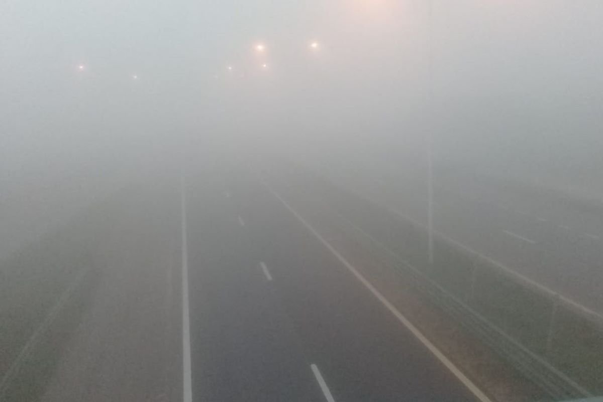 La visibilidad se podr&iacute;a ver reducida en algunas zonas.