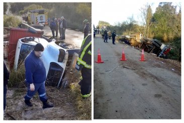 El fiscal explicó que no hubo impacto entre los rodados. El fiscal explicó que no hubo impacto entre los rodados.