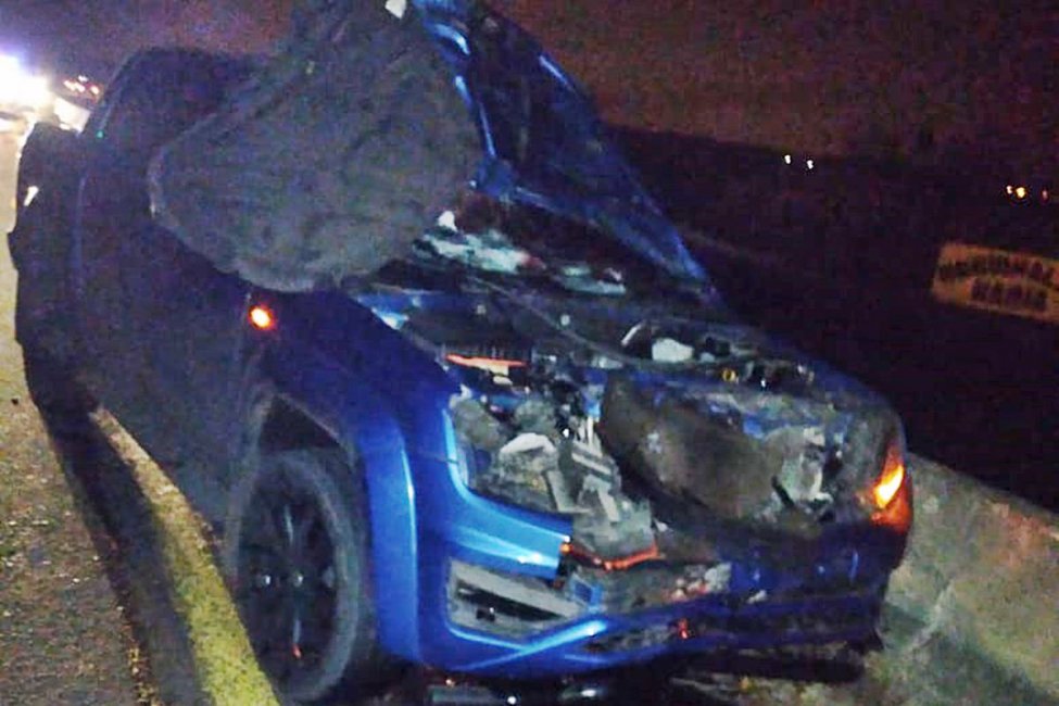 Identificaron a la persona que fue embestida por una camioneta en la ruta 14