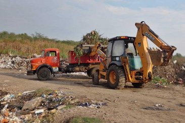 El municipio informó que erradicó el basural de la Defensa Sur. El municipio informó que erradicó el basural de la Defensa Sur.