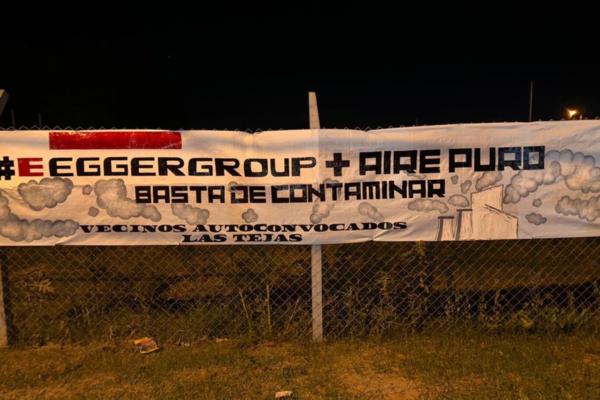 Una vez m&aacute;s vecinos de Las Tejas reclaman por la contaminaci&oacute;n.