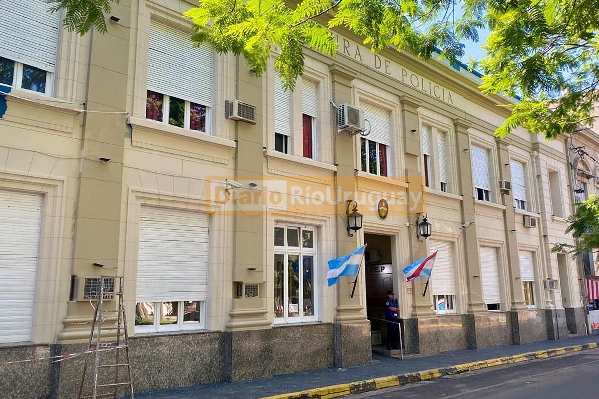 Jefatura Departamental de Polic&iacute;a de Concordia.