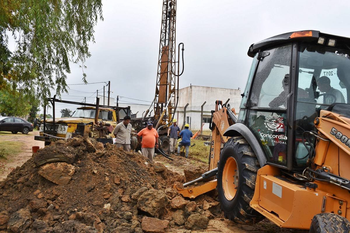 Nueva perforación del EDOS en la zona noroeste de la ciudad.