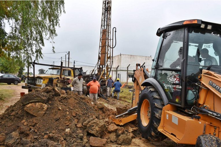 Una nueva perforación para agua potable beneficiará al hospital Masvernat y a los vecinos de nosocomio