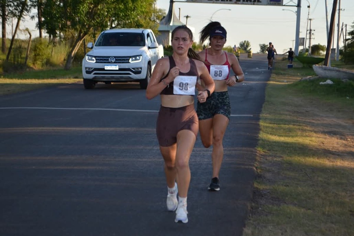 Greta Rodriguez se quedó con la prueba femenina.- Greta Rodriguez se quedó con la prueba femenina.-