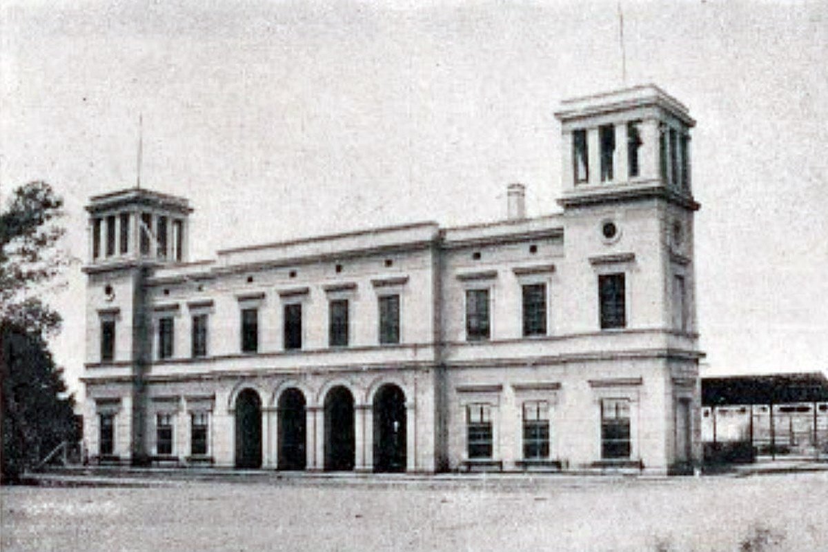La estación de trenes de Concordia a principíos del siglo pasado. La estación de trenes de Concordia a principíos del siglo pasado.