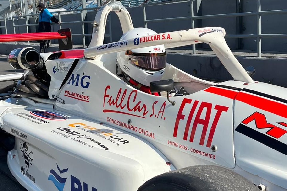 El concordiense Saloj volver&aacute; a competir en la Formula Nacional.