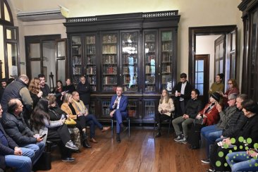 El encuentro fue en el marco de la conmemoración por el Día del Periodista. El encuentro fue en el marco de la conmemoración por el Día del Periodista.