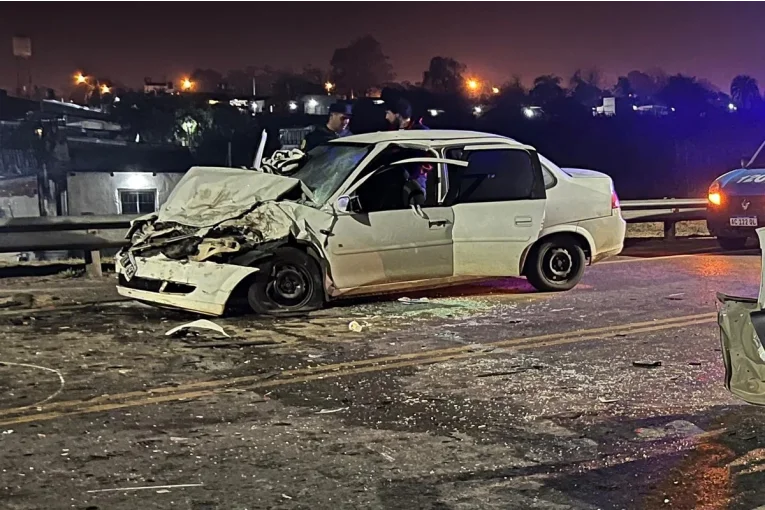 Dieron a conocer el estado de la bebé herida en el accidente de Avenida Frondizi