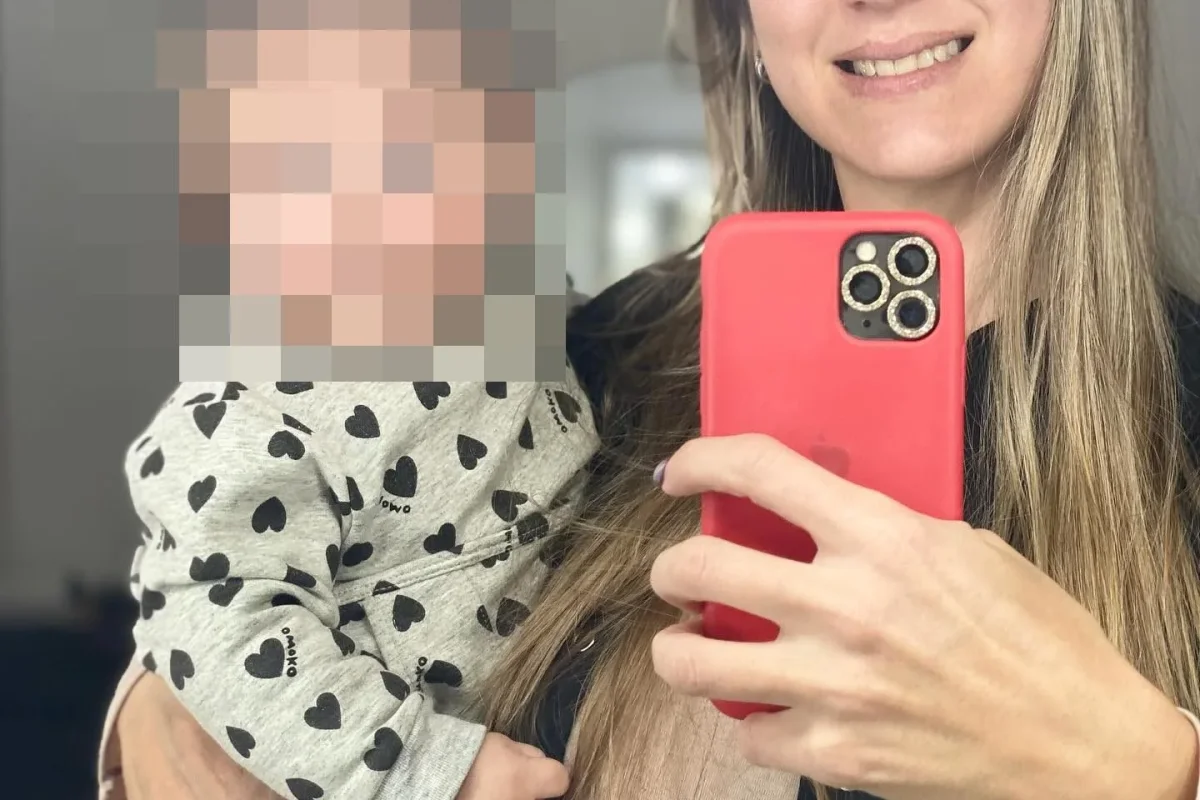 La mamá de la beba emitió un sentido mensaje.