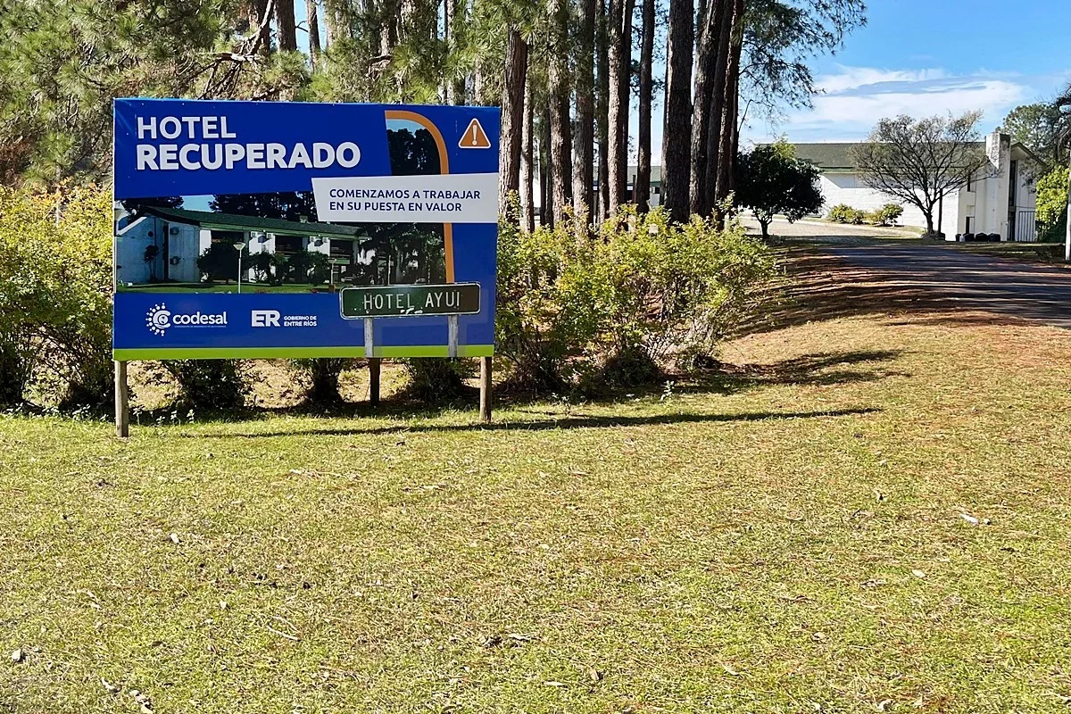 Colello destacó que el hotel Ayuí fue encontrado en Colello destacó que el hotel Ayuí fue encontrado en