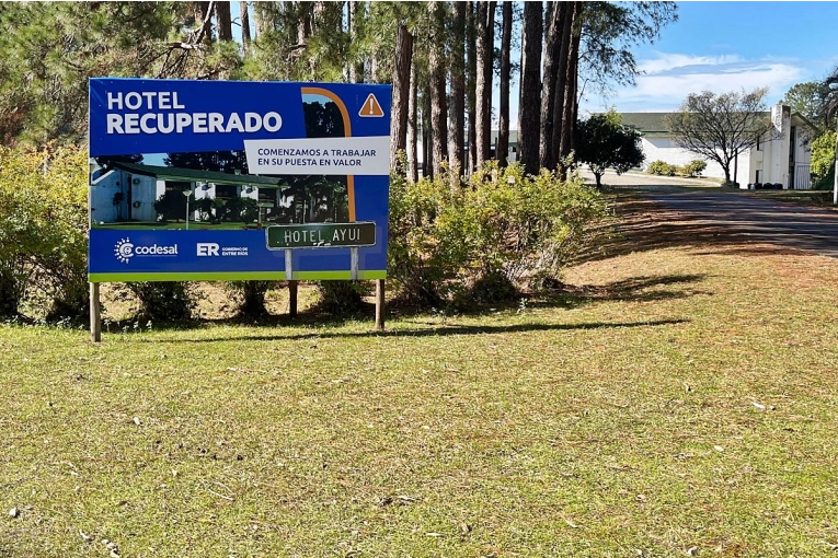 Colello habló del hotel Ayuí, de la Tortuga Alegre y de las prioridades de CAFESG