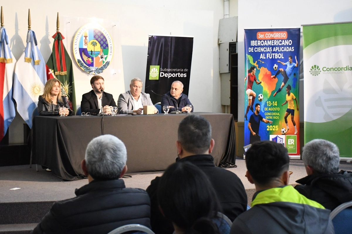 El municipio presentó el Congreso Iberoamericano de Fútbol. El municipio presentó el Congreso Iberoamericano de Fútbol.