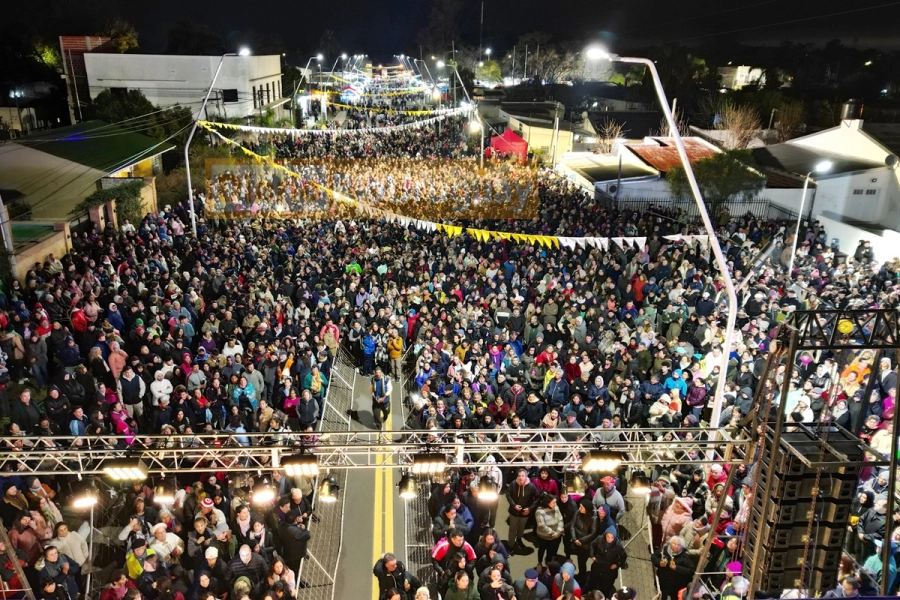 El comienzo de la festividad tuvo un marco multitudinario