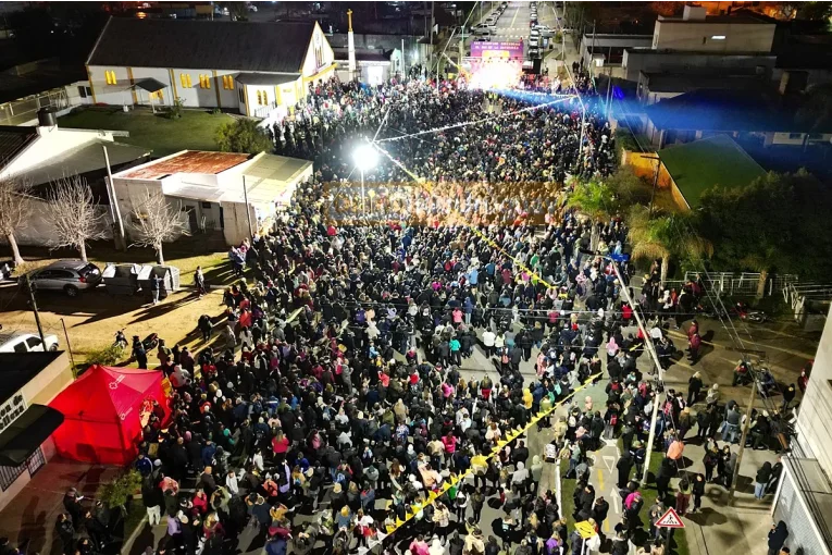 La fiesta de San Cayetano en Zorraquín arrancó con música, procesión y la primera misa