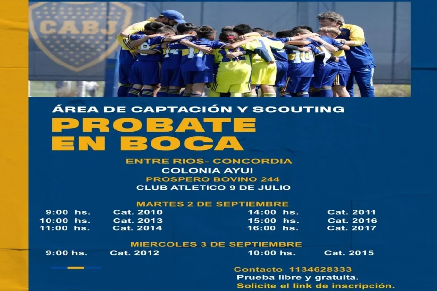 Convocatoria del Club Xeneize