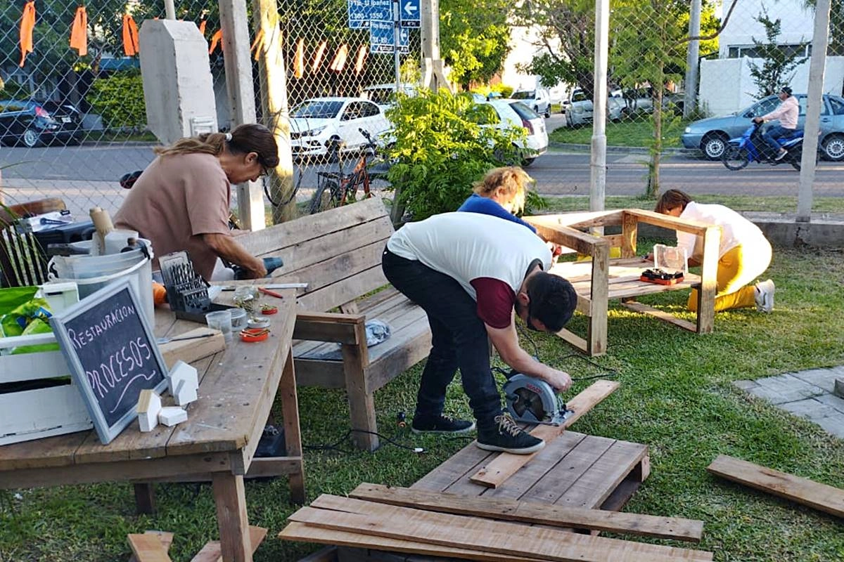 La Escuela Municipal de Artes y Oficios restaurará los materiales. La Escuela Municipal de Artes y Oficios restaurará los materiales.