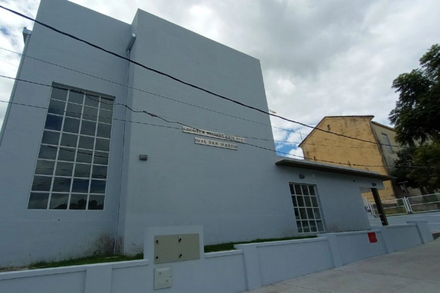 Escuela seundaria San Mart&iacute;n de Concordia.