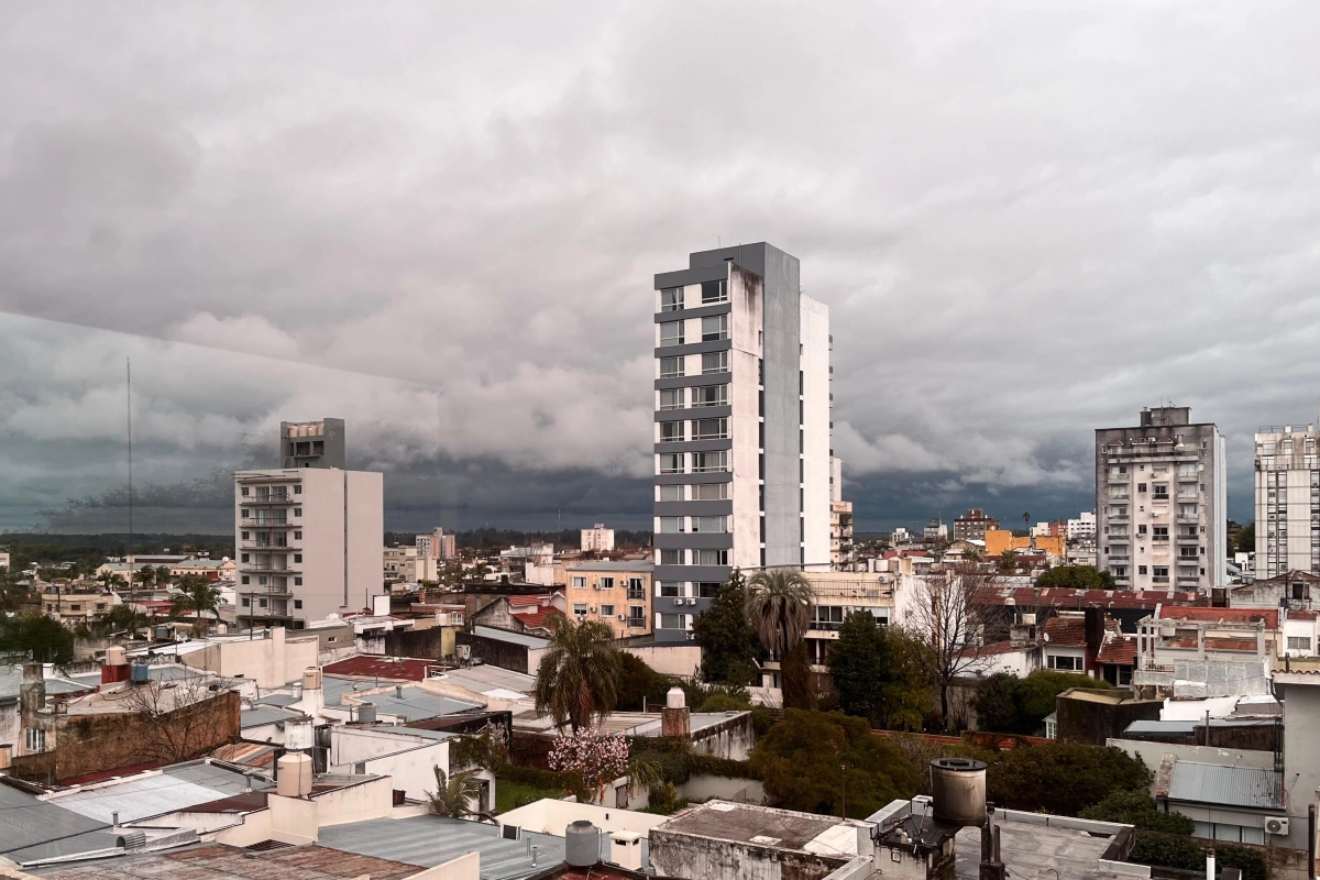 Nubosidad y algo de inestabilidad en Concordia. Nubosidad y algo de inestabilidad en Concordia.