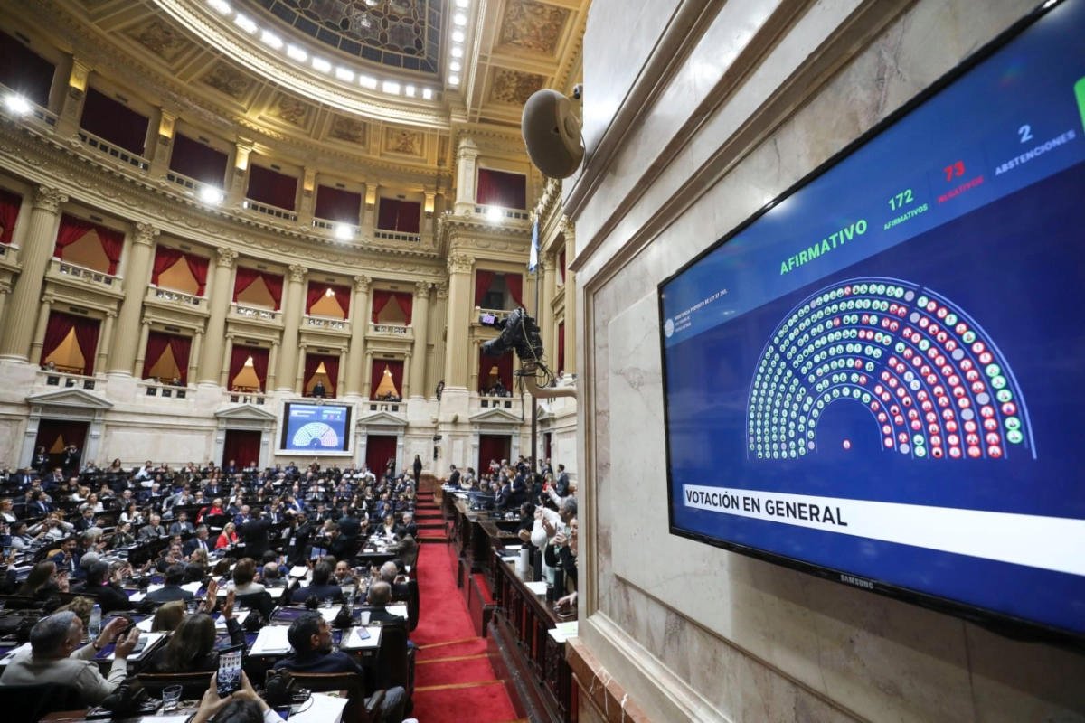 Cayó el veto de Milei en Diputados. Cayó el veto de Milei en Diputados.