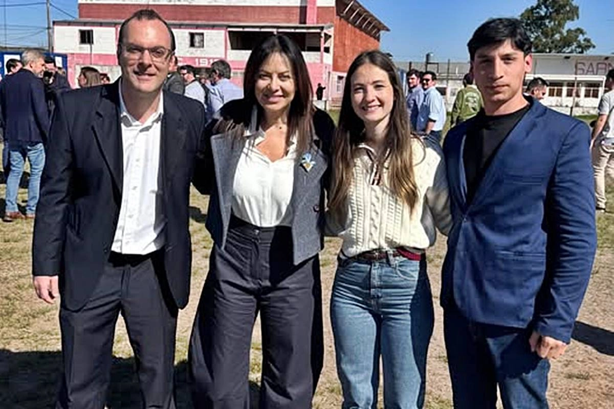 La ministra de Capital Humano en Concordia.