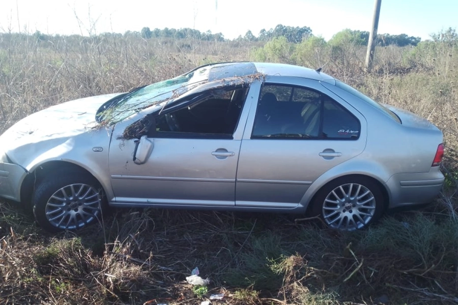 A pesar del siniestro, el tránsito no se vio afectado.