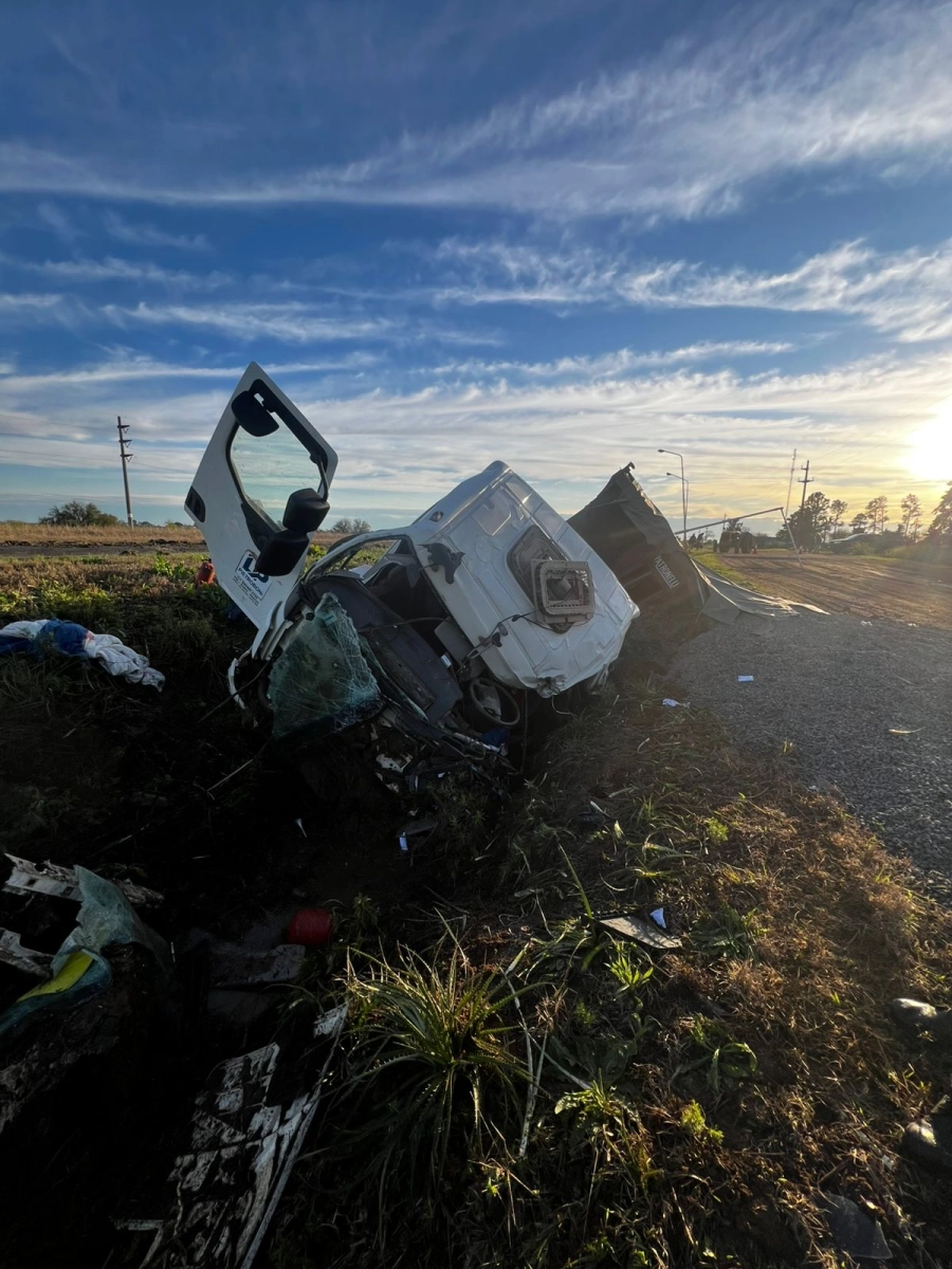 Dos camioneros perdieron la vida.