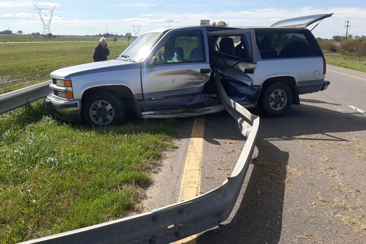 El accidente ocurrió en la tarde de este jueves El accidente ocurrió en la tarde de este jueves