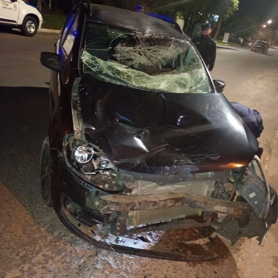 El auto era conducido por un hombre de 52 a&ntilde;os.