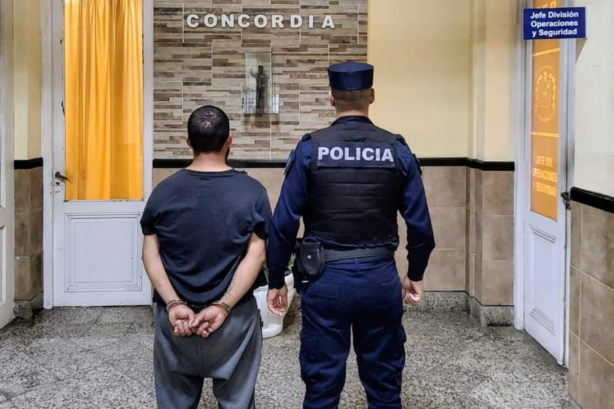 El hombre había recuperado su libertad hace una hora.