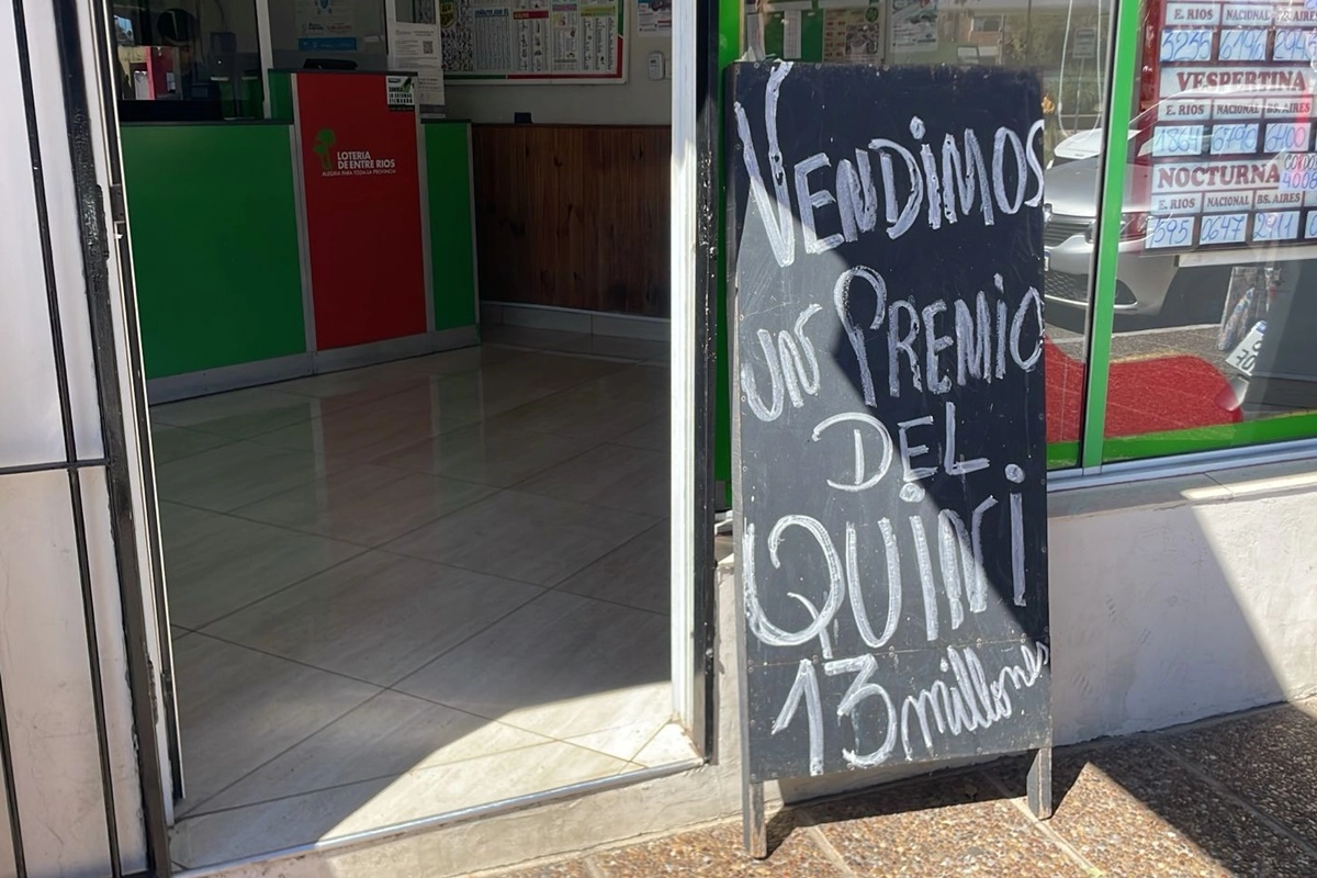 El apostador adelantó que viajará a Paraná para cobrar el premio.