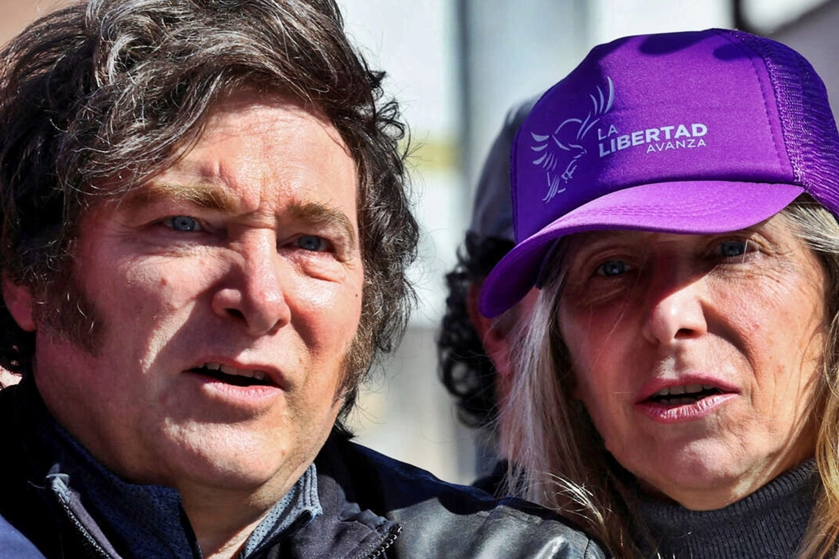 Javier MIlei y su hermana Karina Milei Javier MIlei y su hermana Karina Milei