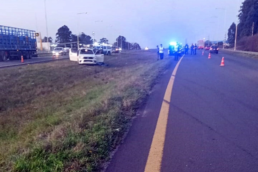 El accidente se dio sobre el kil&oacute;metro 249 de la autov&iacute;a Art&iacute;gas