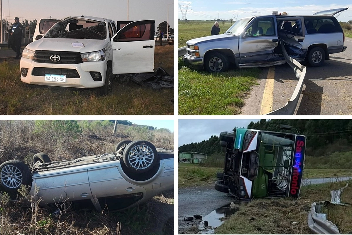 Casi un accidente grave por día, en lo que va de septiembre Casi un accidente grave por día, en lo que va de septiembre