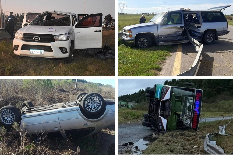En solo dos semanas hubo más de 10 accidentes graves y tres fallecidos en la Autovía Artigas