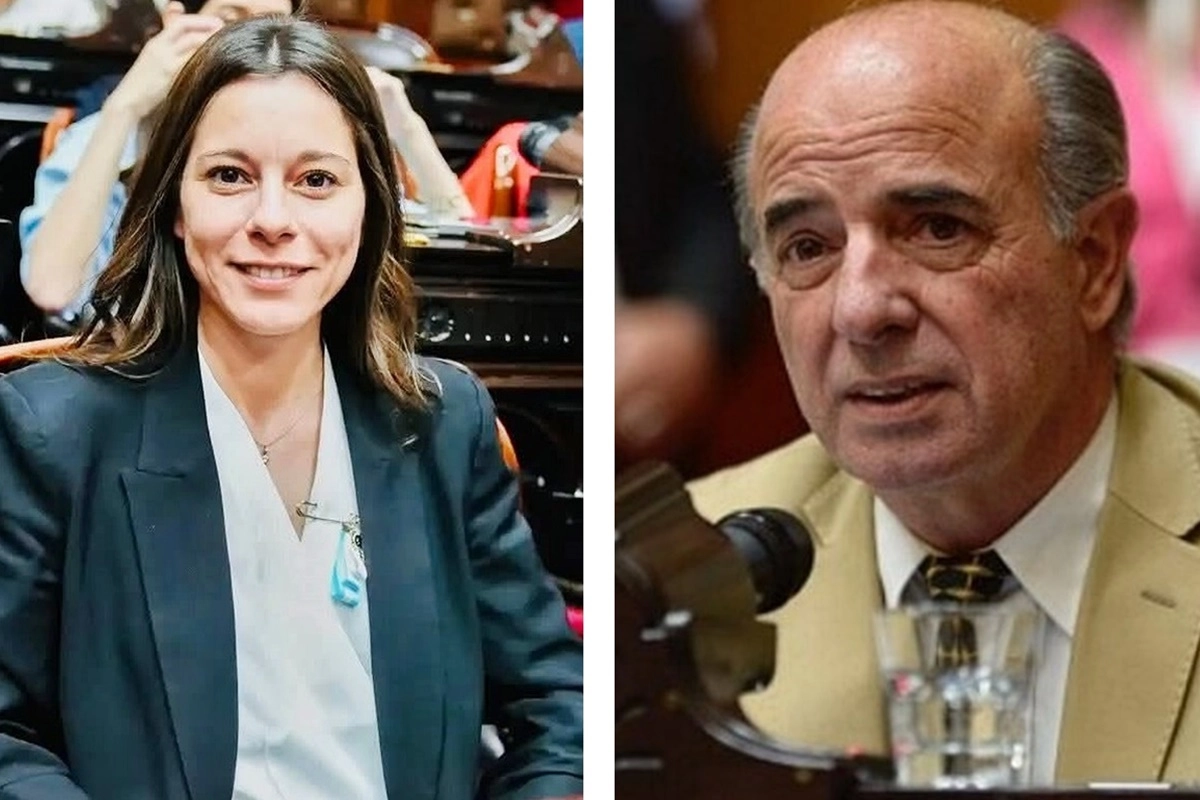 Nancy Ballejos del PRO y Beltrán Benedit de la Libertad Avanza. Nancy Ballejos del PRO y Beltrán Benedit de la Libertad Avanza.