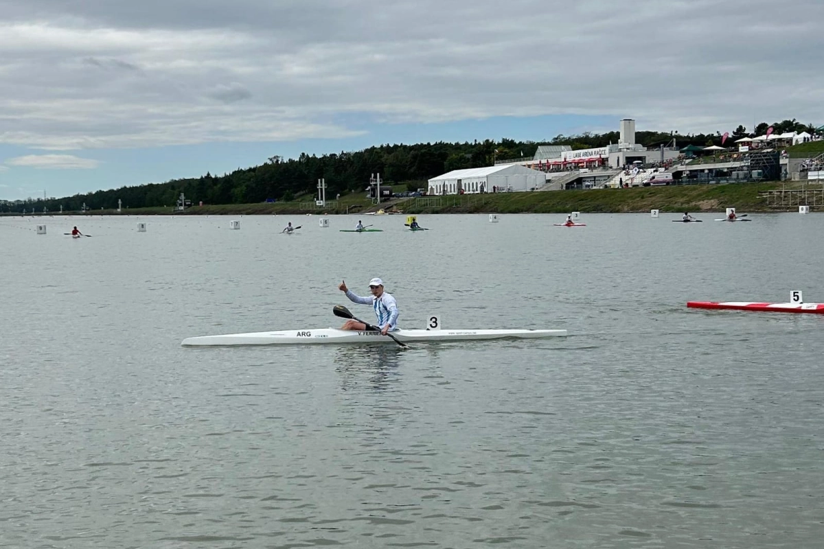 Destacada actuación de Valentino Ferrier en Republica Checa.