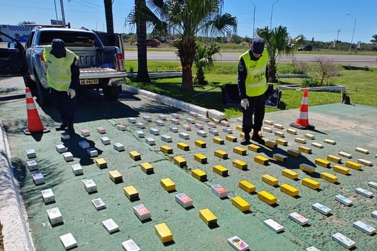 La mercadería fue valuada en 90 millones de pesos.