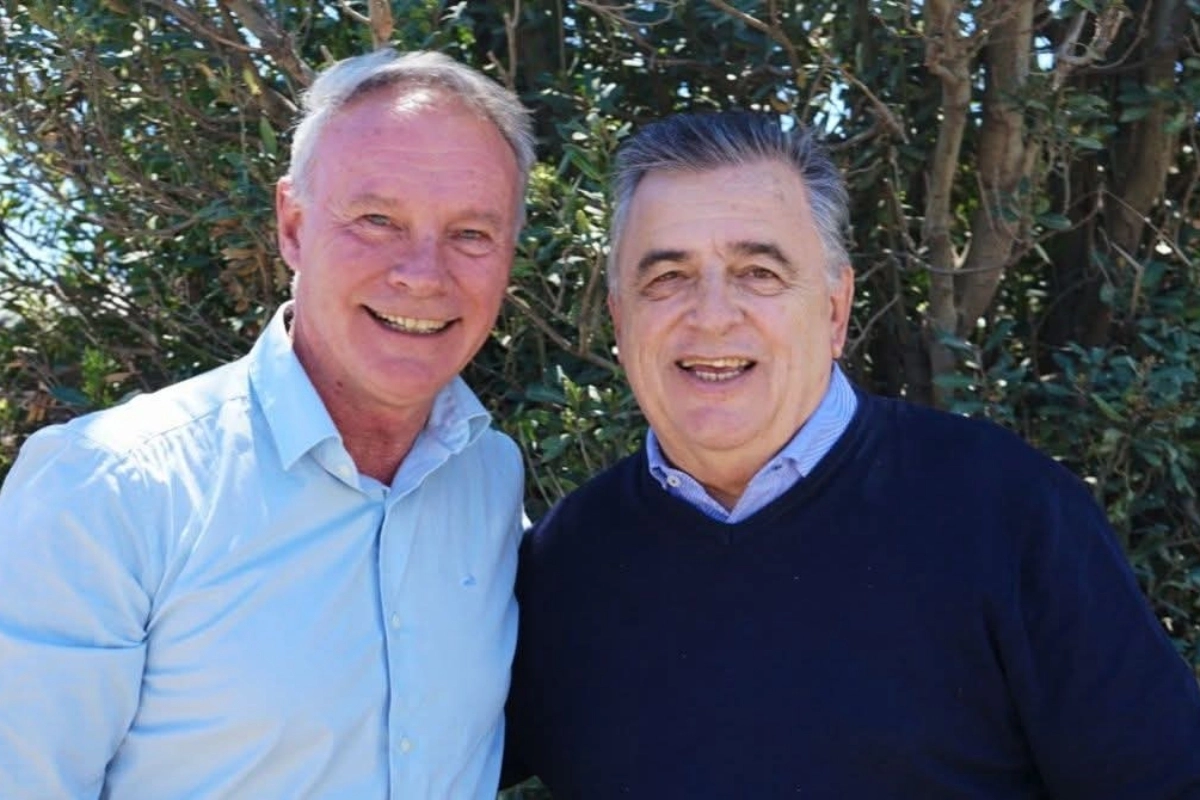 El candidato por el radicalismo entrerriano se reunió con Mario Negri. El candidato por el radicalismo entrerriano se reunió con Mario Negri.