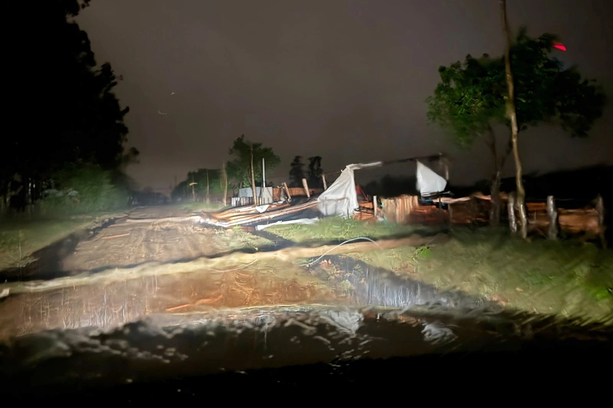 Durante este sábado se continuará trabajando para reparar los daños.