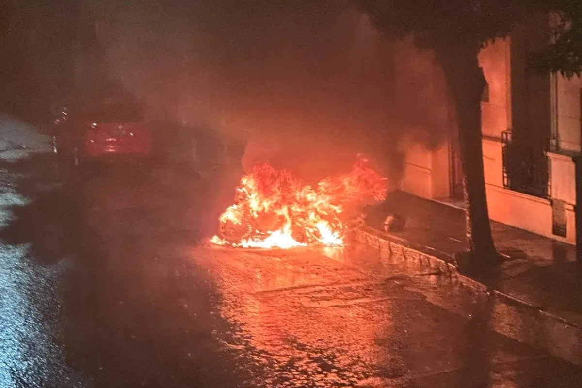 El fuego se habría originado por una contraexplosión. El fuego se habría originado por una contraexplosión.