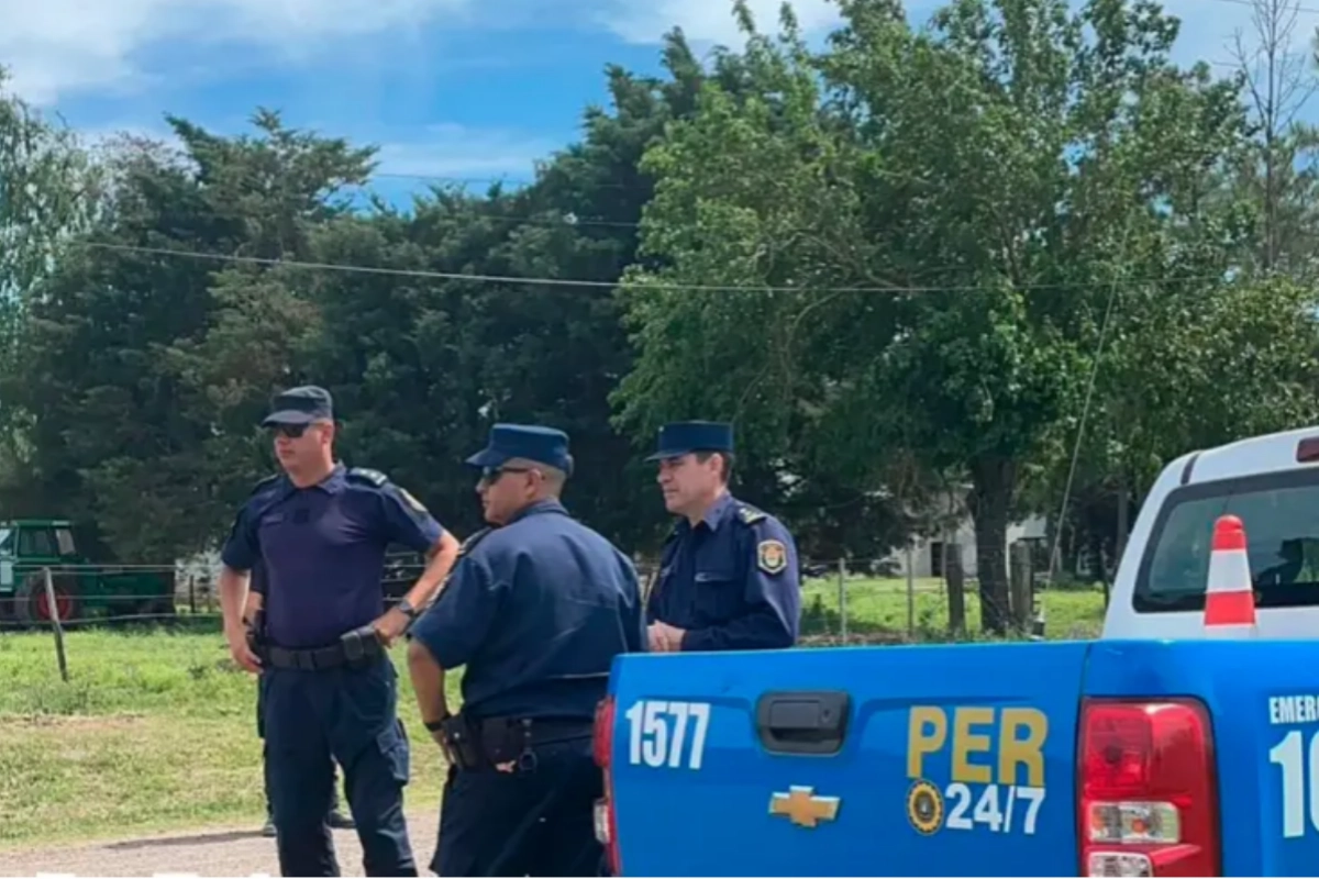 Intervino personal de la policía de Entre Ríos. Intervino personal de la policía de Entre Ríos.