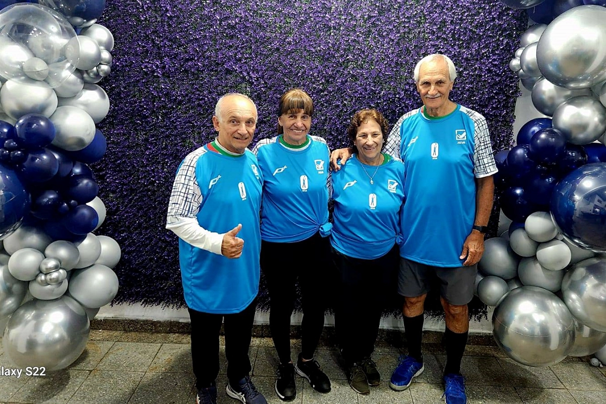 Los cuatro entrerrianos integrantes de la Selección Argentina de Newcom