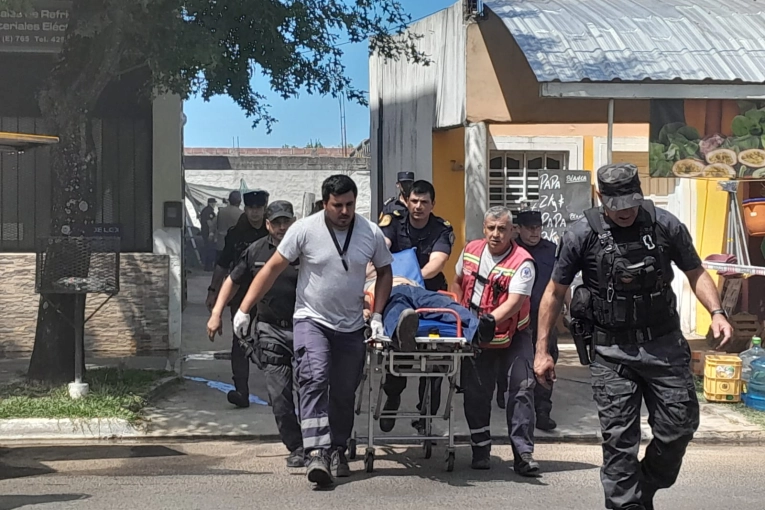 Primer parte m&eacute;dico del hombre rescatado en el incendio de este lunes en avenida San Lorenzo