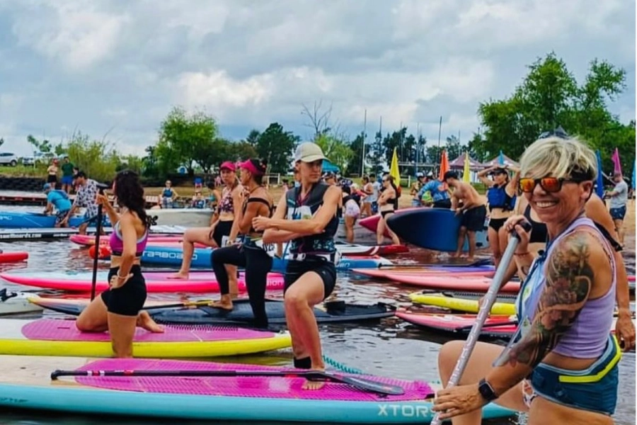 Copa Argentina de SUP en el Lago de Salto Grande.
