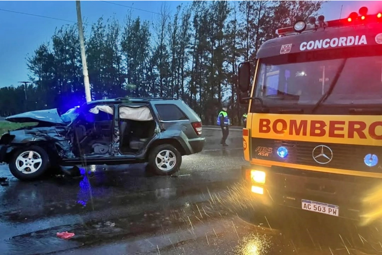 Último parte médico tras la operación del conductor de la camioneta chocada en la RUTA 14