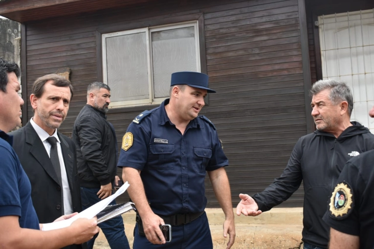 Roncaglia remarc&oacute; que los allanamientos de este mi&eacute;rcoles en Concordia "son hist&oacute;ricos para la provincia"