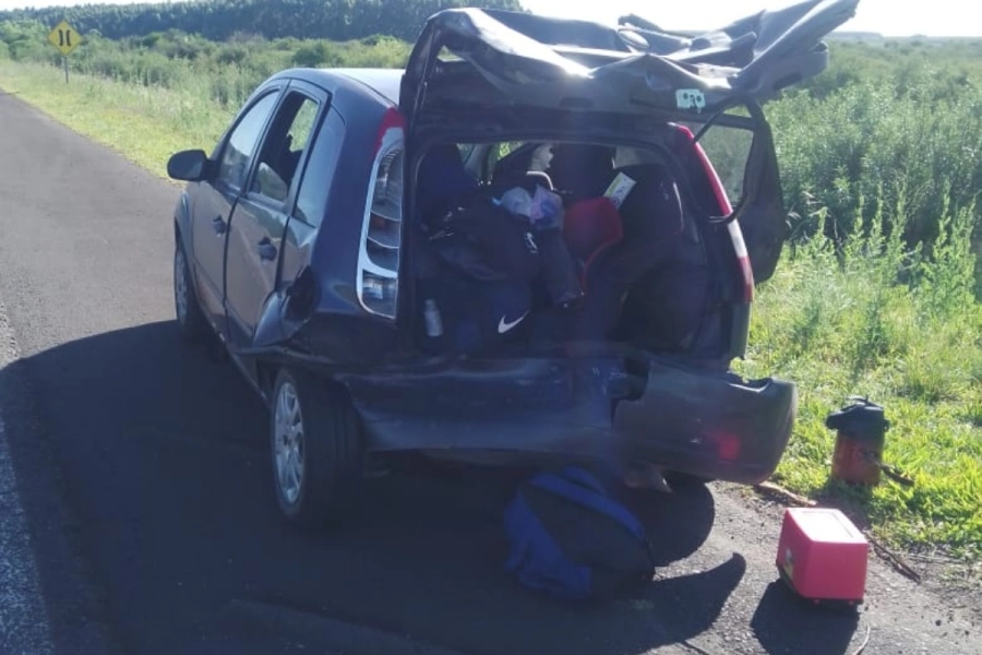 Un hombre de 44 a&ntilde;os debi&oacute; ser trasladado al hospital.